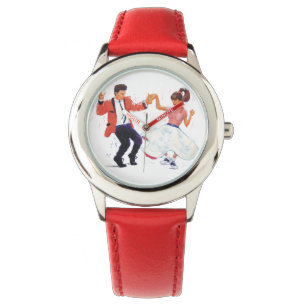 Klassischer Rock-and-Roll Jive Tanzen Armbanduhr