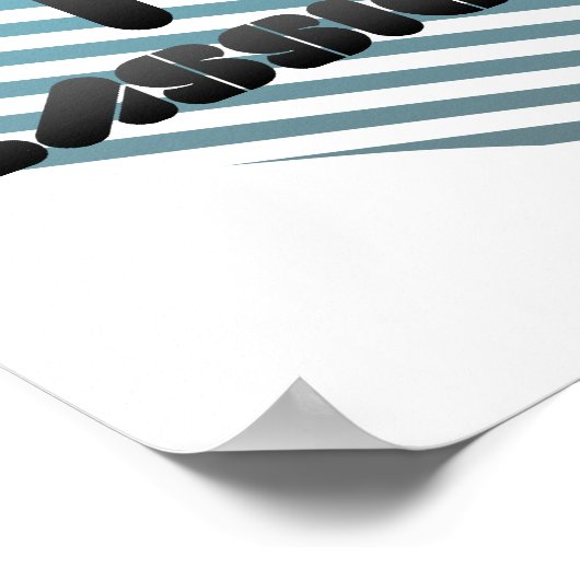 Klassischer Rock-Fan Poster (Ecke)