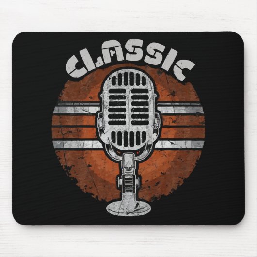 Klassischer Rock Mousepad (Vorne)