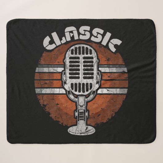 Klassischer Rock Sherpadecke (Vorderseite (Horizontal))
