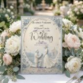 Klassischer Romantischer Heiratsantrag Hochzeit Einladung