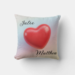 klassischer romantischer Valentinstag Kissen