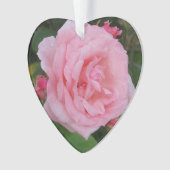 Klassischer Rosa-Akrylon Ornament (Vorderseite)