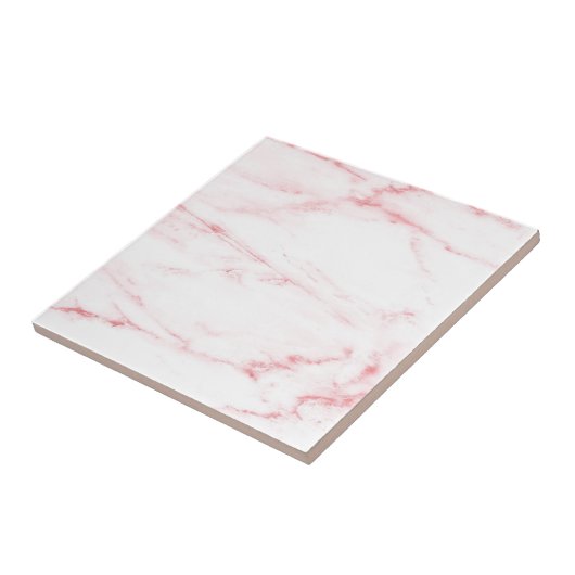 Klassischer rosa Marmor Fliese (Seite)