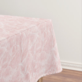 Klassischer Rosen-Rosa-Marmor stilvoll Tischdecke