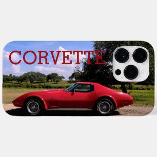 Klassischer roter Corvette Stingray 1975 Case-Mate iPhone 14 Pro Max Hülle