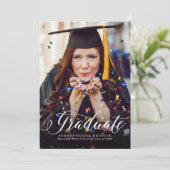 Klassischer Roter Foto-Abschluss mit klassischem S Ankündigung (Stehend Vorderseite)