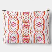 Klassischer, roter, klassischer Schminkbeutel Zubehörtasche (Rückseite)