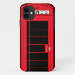 Klassischer roter Münzfernsprecher Großbritannie Case-Mate iPhone Hülle