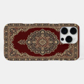 Klassischer roter persischer Teppich-Handyhülle –  iPhone Hülle (Rückseite (Horizontal))