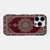Klassischer roter persischer Teppich-Handyhülle –  iPhone Hülle (Rückseite (Horizontal))