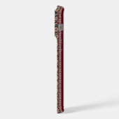 Klassischer roter persischer Teppich-Handyhülle – iPhone Hülle (Linke Seite)