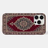 Klassischer roter persischer Teppich-Handyhülle – iPhone Hülle (Rückseite (Horizontal))