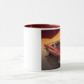 Klassischer roter T-Vogel Tasse (Zentrum)