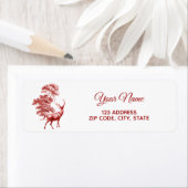 Klassischer Rotwildsaft im Wald (Insitu)