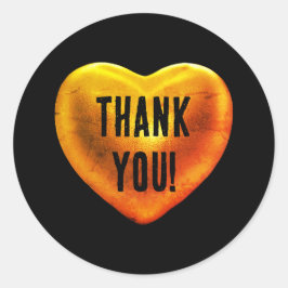 Klassischer Rundaufkleber für Grunge Runder Aufkleber