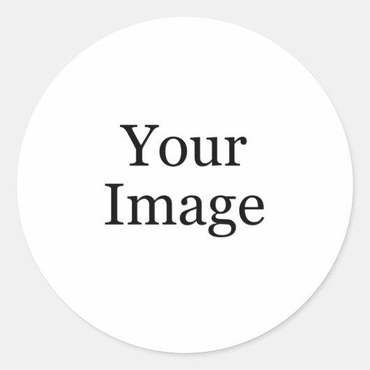 Klassischer Rundaufkleber für kundenspezifisches F Runder Aufkleber (Vorderseite)