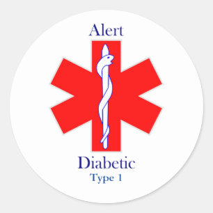 Klassischer Rundaufkleber, glänzend, groß, 3 Zoll  Runder Aufkleber