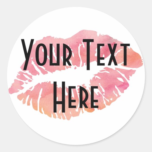 Klassischer Rundaufkleber, glänzend, klein, 1½ Zol Runder Aufkleber (Vorderseite)