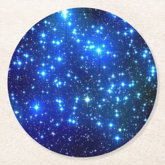 Klassischer Rundaufkleber, Glossy Classic Round St Runder Pappuntersetzer (Vorderseite)