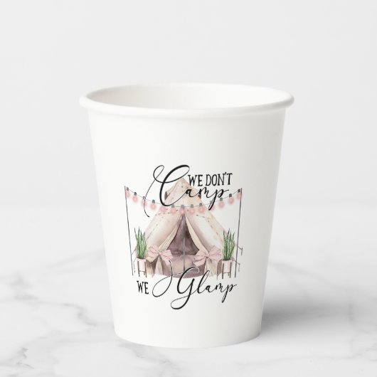 Klassischer Rundaufkleber Pappbecher (Vorderseite)