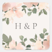 Klassischer Rundaufkleber Quadratischer Aufkleber (Vorderseite)