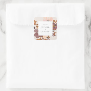 Klassischer Rundaufkleber Quadratischer Aufkleber