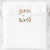 Klassischer Rundaufkleber Quadratischer Aufkleber (Tasche)