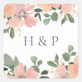 Klassischer Rundaufkleber Quadratischer Aufkleber (Vorderseite)