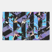 Klassischer Rundaufkleber Rechteckiger Aufkleber (Vorderseite)