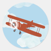 Klassischer Rundaufkleber Runder Aufkleber (Vorderseite)