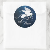 Klassischer Rundaufkleber Runder Aufkleber (Tasche)