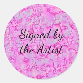 Klassischer Rundaufkleber Runder Aufkleber