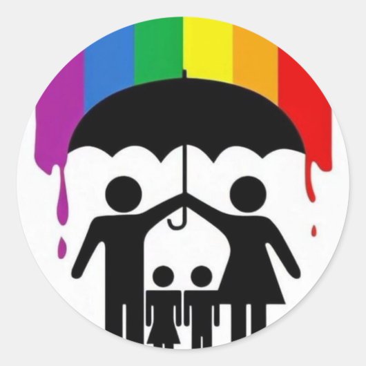 Klassischer Rundaufkleber Runder Aufkleber (Vorderseite)