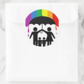 Klassischer Rundaufkleber Runder Aufkleber (Tasche)