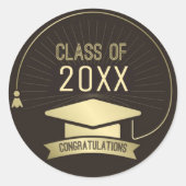 Klassischer Rundaufkleber Runder Aufkleber (Vorderseite)