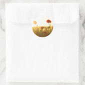Klassischer Rundaufkleber Runder Aufkleber (Tasche)