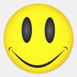 Klassischer Rundaufkleber Runder Aufkleber