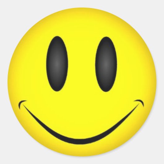 Klassischer Rundaufkleber Runder Aufkleber (Vorderseite)