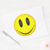 Klassischer Rundaufkleber Runder Aufkleber (Umschlag)