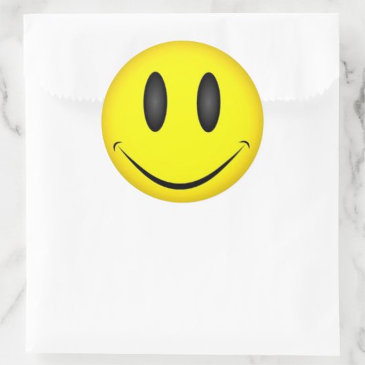 Klassischer Rundaufkleber Runder Aufkleber (Tasche)