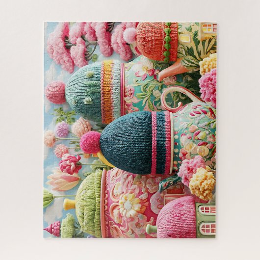 Klassischer rustikaler Whimsikkern Puzzle (Vertikal)