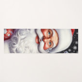 Klassischer Santa mit Gegenwart und Ornamenten Yogamatte (Vorderseite (Horizontal))