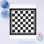 klassischer Schachtisch Flyer (Einzeln)