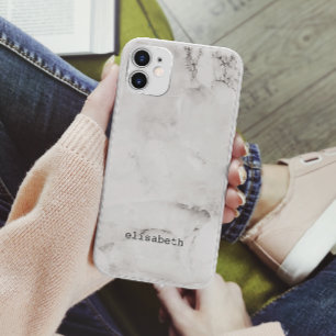 Klassischer, schick-weißer Marmor Case-Mate iPhone Hülle