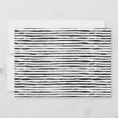 Klassischer Schriftart 3 Foto Abschluss Ankündigun (Rückseite)