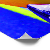 Klassischer Schwanz mit leichtem Sättigungseffekt Poster (Ecke)