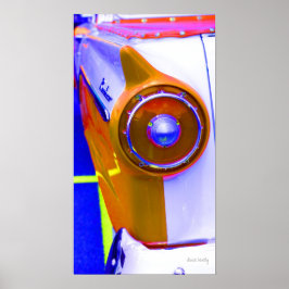 Klassischer Schwanz mit leichtem Sättigungseffekt Poster