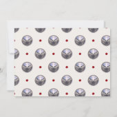 Klassischer Schwanz Mitte des Jahrhunderts Einladung (Rückseite)