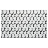 KLASSISCHER SCHWARZ- UND WEISSER KAMERA-MOTIF STOFF (Yard (91,4 cm))